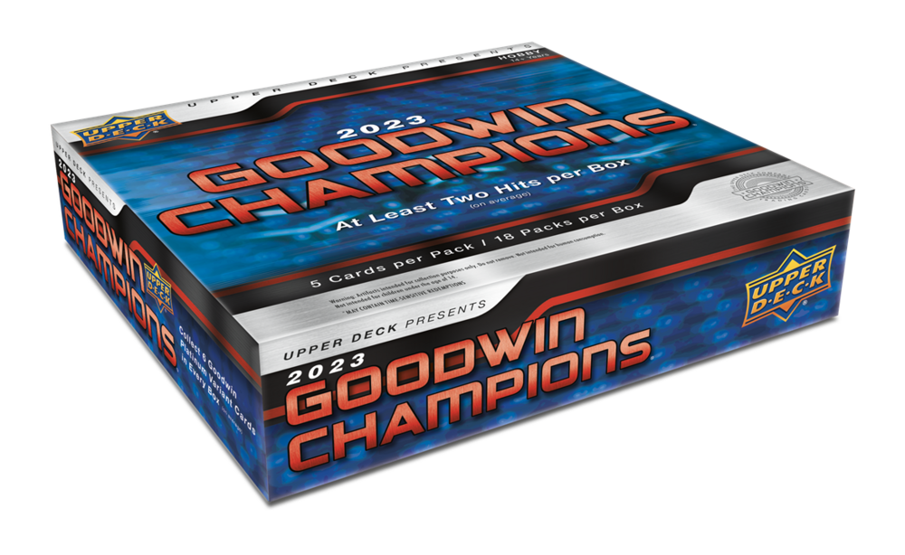2023 Upper Deck Goodwin Champions Hobby 16-Box CASE